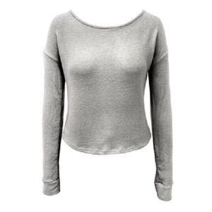 ALFANI INTIMATES Intimates Gray Ultra-Soft Knit Sleep Shirt Pajama Top XXL